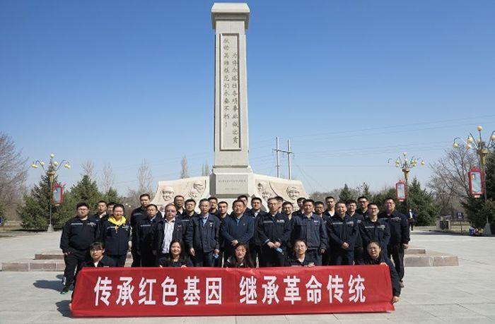汲取紅色力量，傳承紅色精神（攝影：莫麗代）